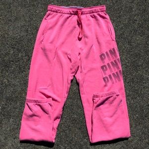 PINK sweatpants